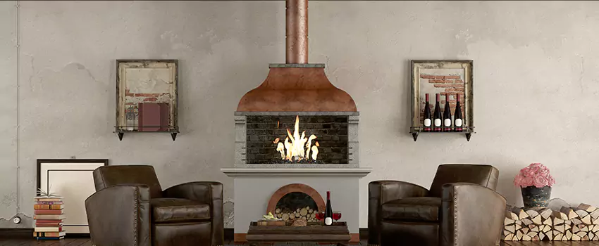 Thelin Hearth Products Providence Pellet Insert Fireplace Installation in Jacksonville, TX