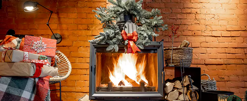 Travis Industries Linear Gas Fireplace Installation in Jacksonville, Texas