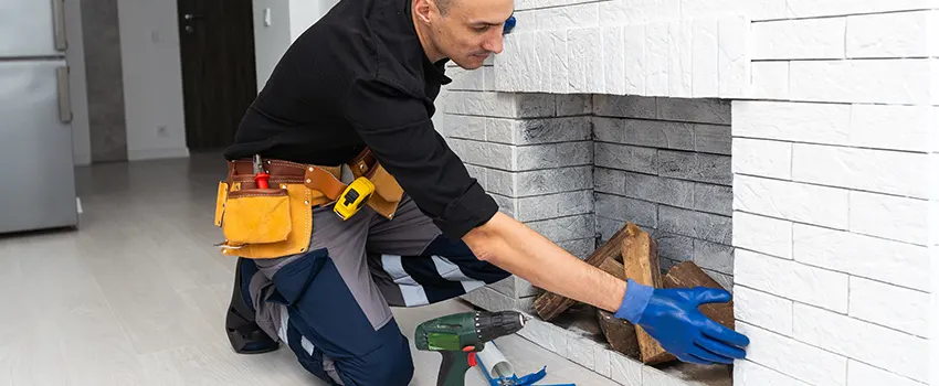 Fireplace Damaged Damper Frame Repair Services in Jacksonville, Texas
